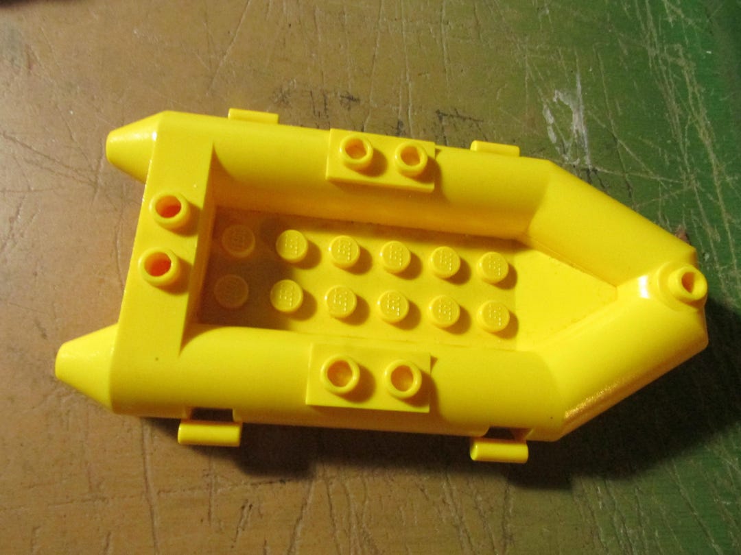 LEGO 30086 Yellow Water Raft Minifigure Free USA Shipping - Etsy