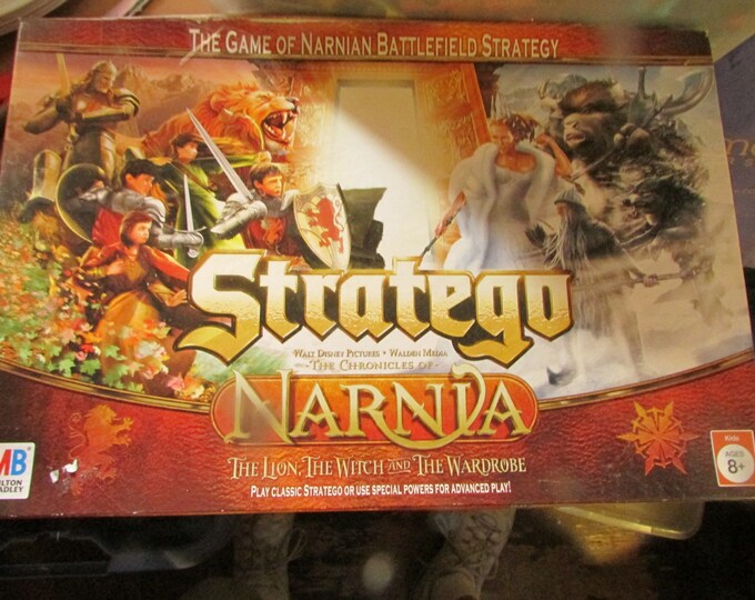 Milton Bradley Stratego the Chronicles of Narnia Board Game Complete