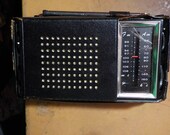 Vintage Rare Vornado Ten Transistor Fm Am Radio With Case Free USA Shipping