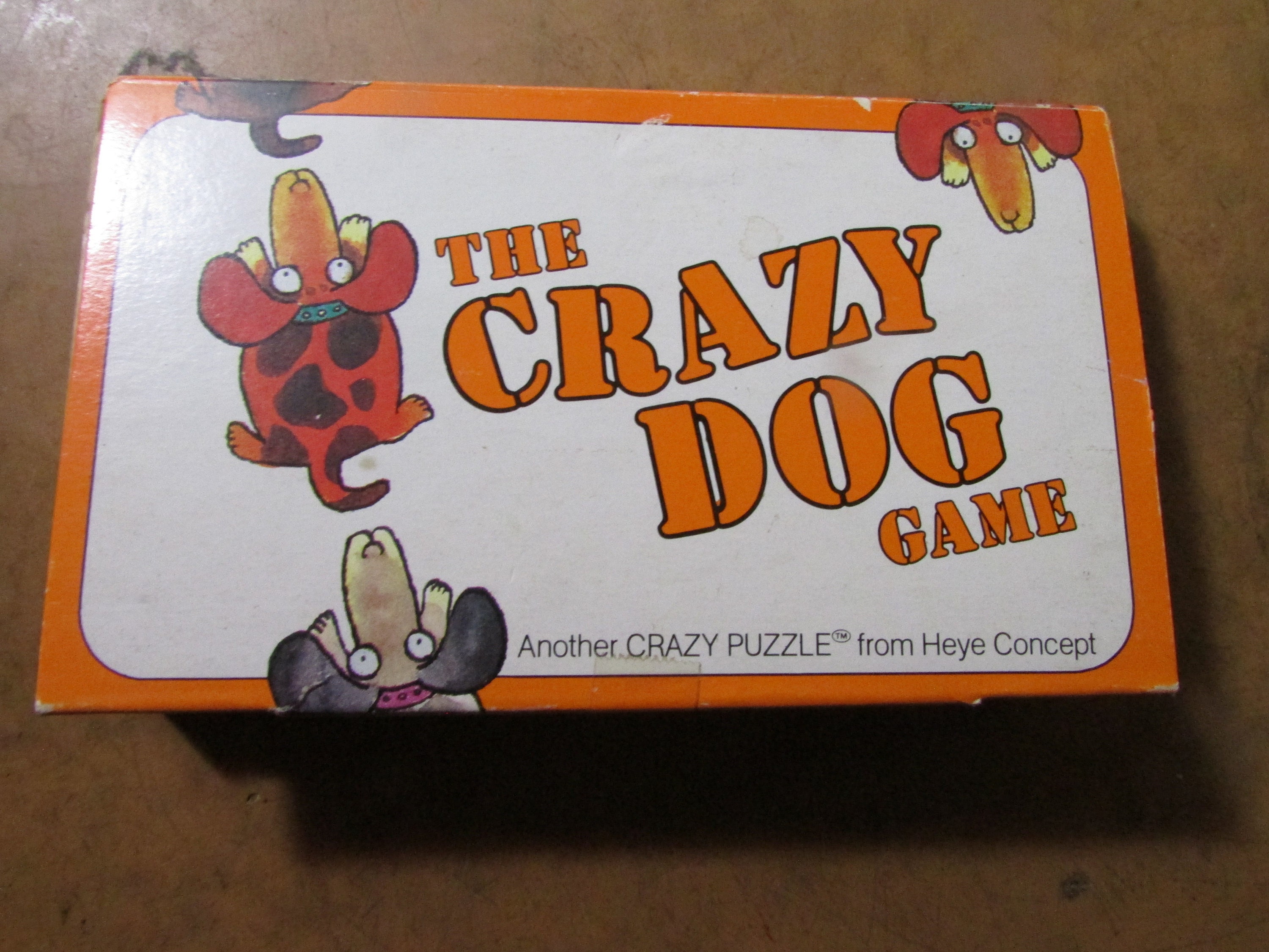 1980 the Crazy Dog Card Game Complete Free USA Shipping 