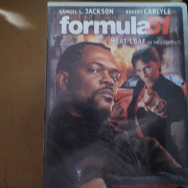 Formula 51 Samuel l Jackson Classic DVD Movie Rated PG13 Free USA Shipping