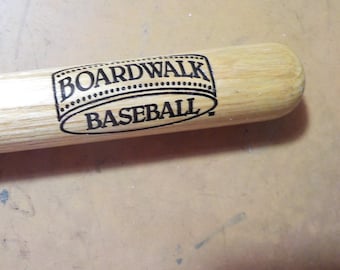 Vintage Miniature Wood Baseball Bat 125 Louisville Slugger Boardwalk Baseball 16 Inches Long Free USA Shipping