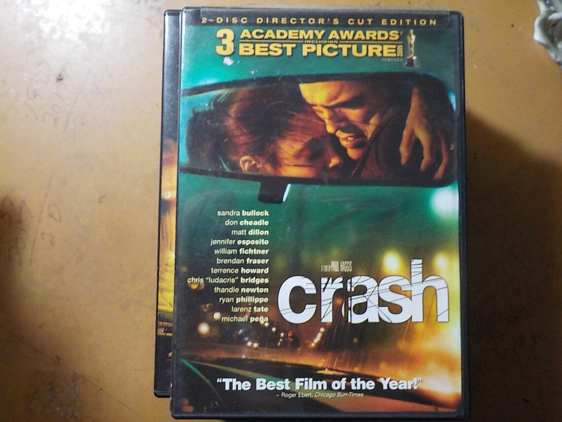 Crash Sandra Bullock Classic DVD Movie Rated NR Free USA Etsy