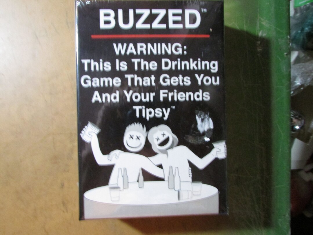Buzzed Card Game Complete Free USA Shipping Etsy