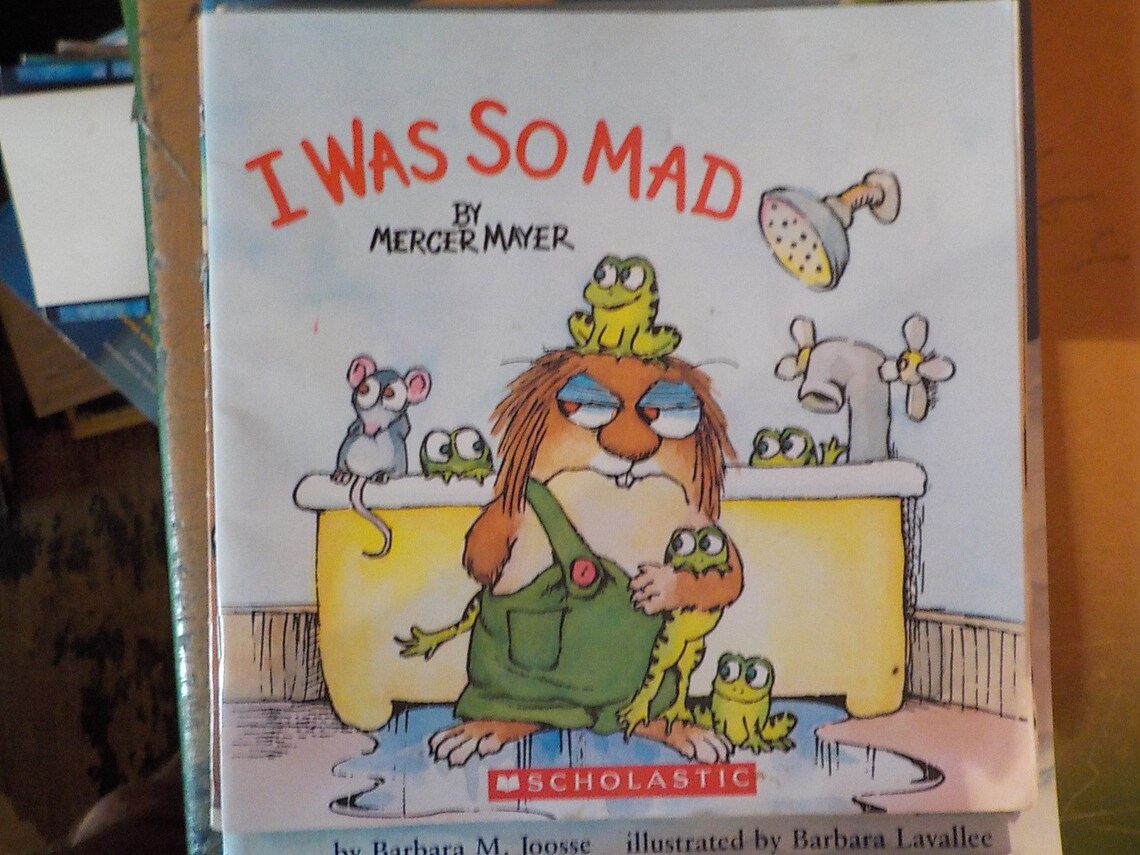 I Was So Mad By Mercer Mayer Softcover Chapter Children Book | Etsy