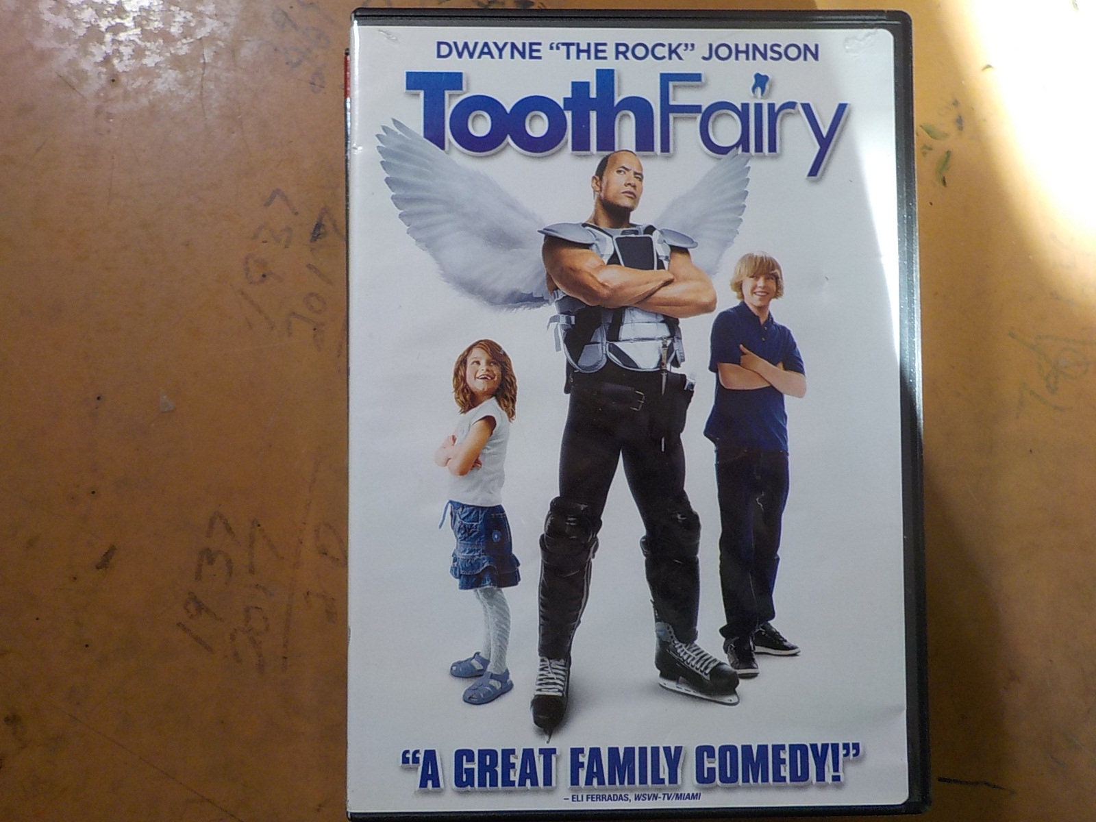 Tooth fairy Dwayne Johnson Classic Movie Rated PG Free USA Shipping