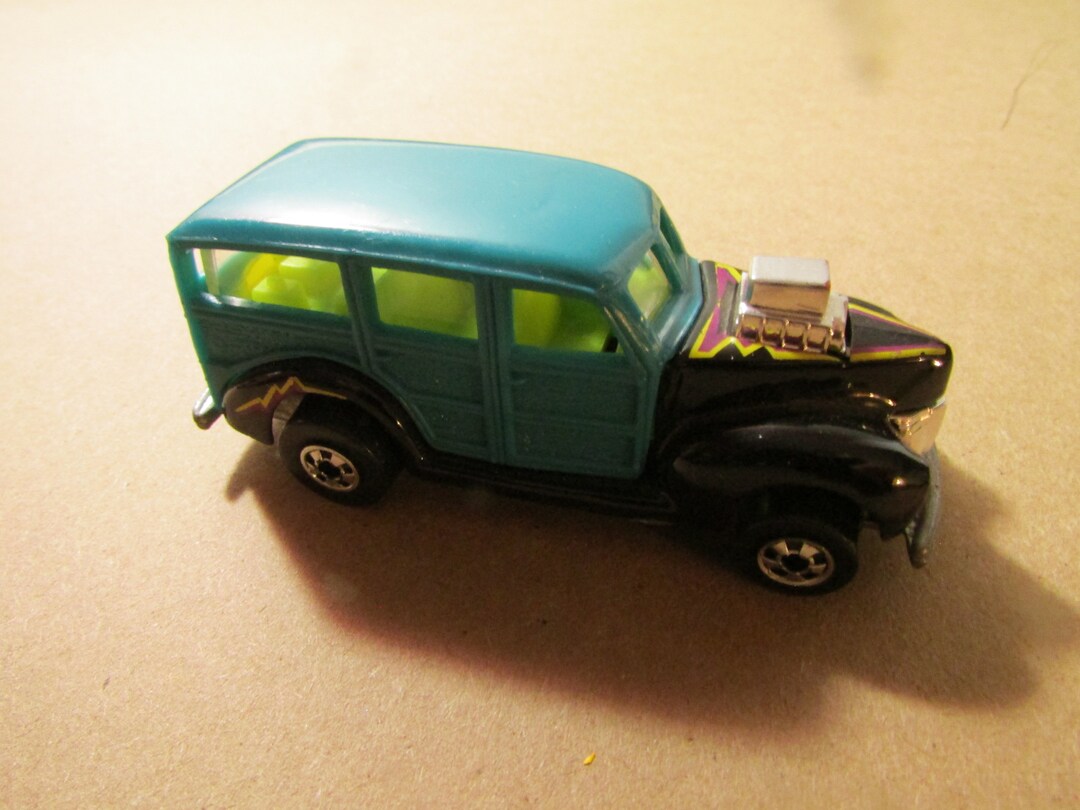 1979 Hot Wheels Woody Wagon Blue 1/64 Die Cast Free USA Shipping Etsy