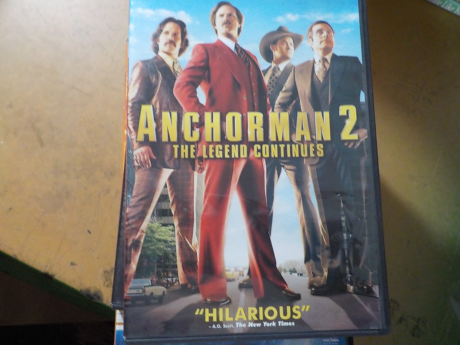 Anchorman 2 the Legend Continues Will Ferrell Classic DVD - Etsy