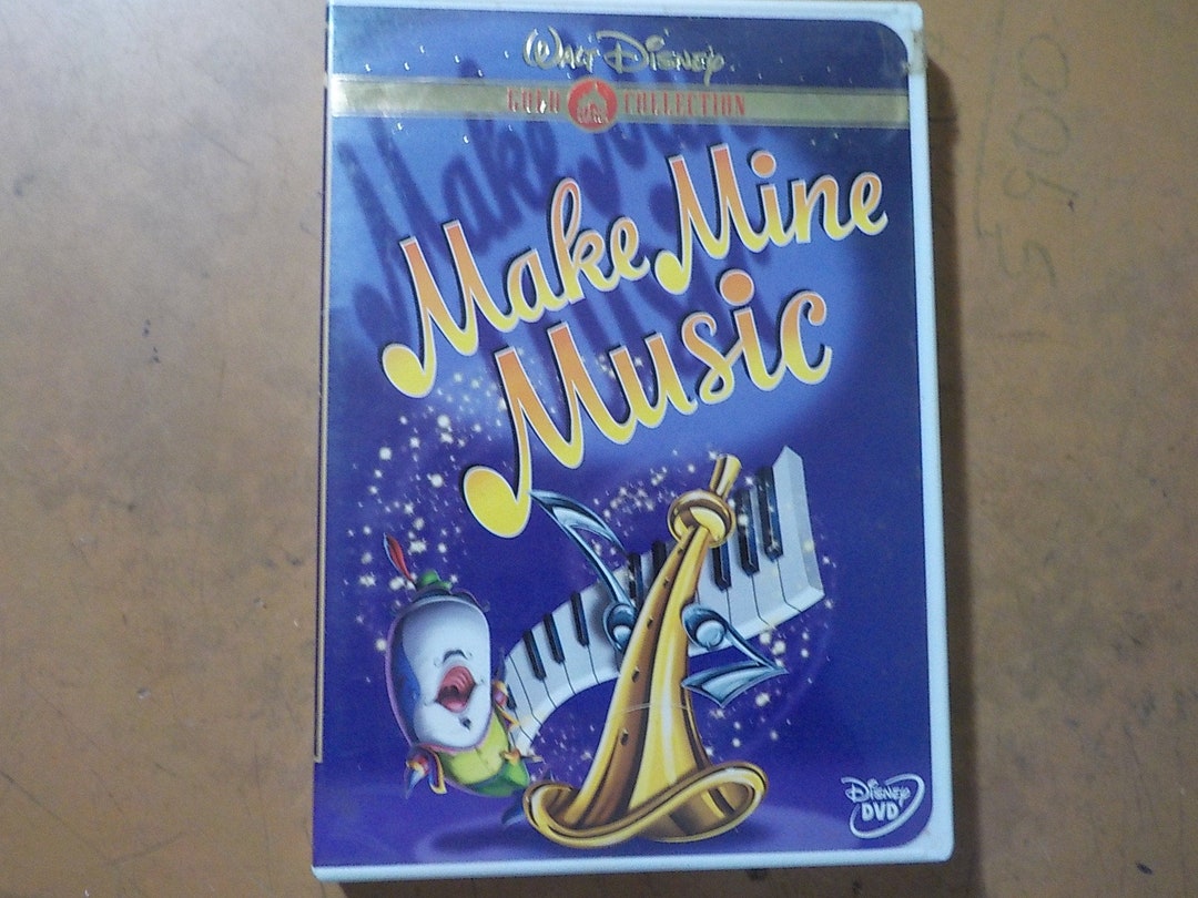 Walt Disney Make Mine Music Classic DVD Movie Show Rated G