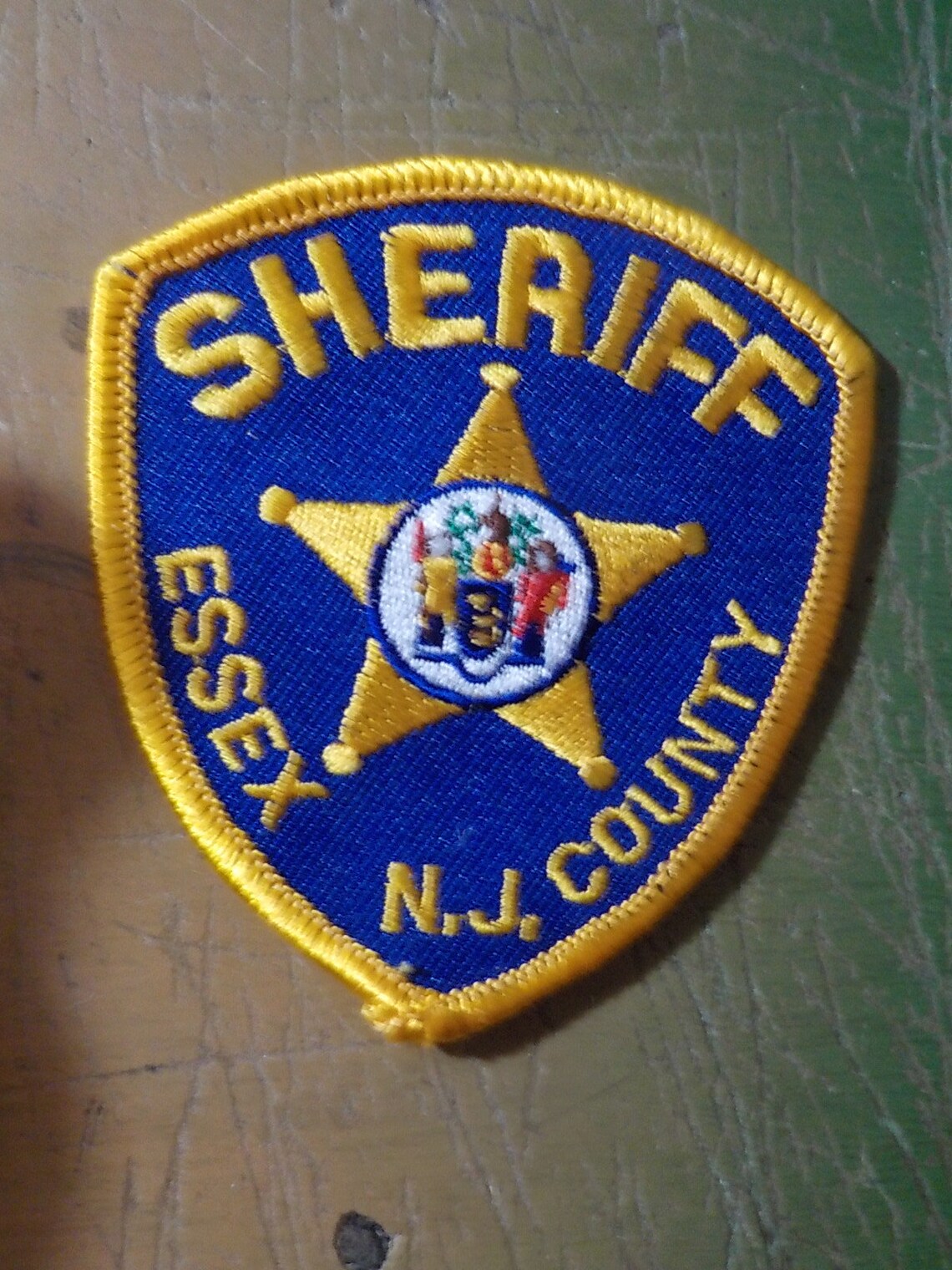 Vintage New Old Stock Sheriff Essex County New Jersey Police Etsy