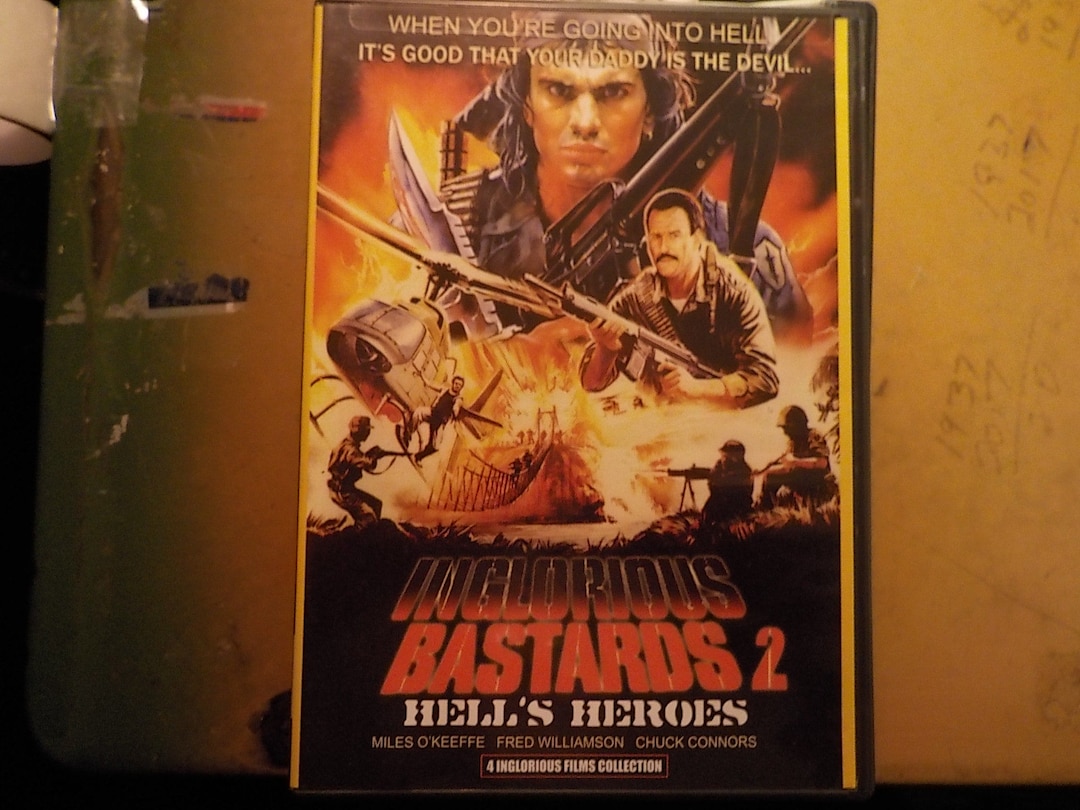Inglorious Bastards 2 Hell's Heroes Miles O'keeffe Classic DVD Movie