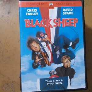 Black Sheep Chris Farley Classic DVD Movie Rated PG-13 Free USA Shipping