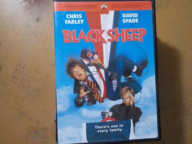 Black Sheep Chris Farley Classic DVD Movie Rated PG-13 Free USA Shipping image 1