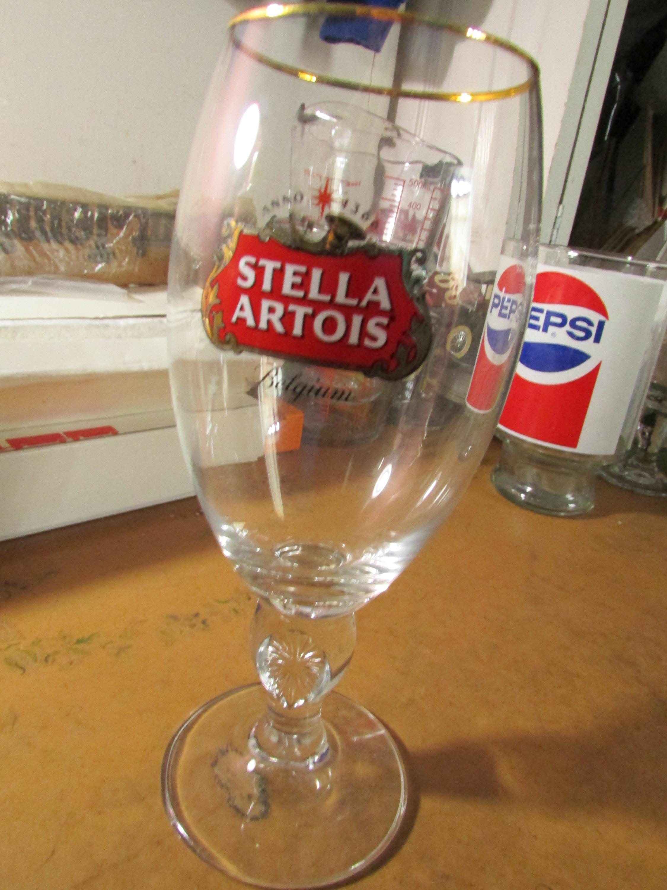 Vintage Stella Artois Glass - Etsy
