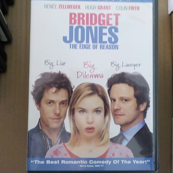 Bridget Jones The Edge Of Reason Renee Zellweger Classic DVD Movie Show Rated R Free USA Shipping