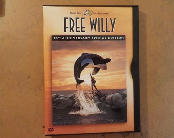 Free Willy DVD Movie Rated PG Free USA Shipping