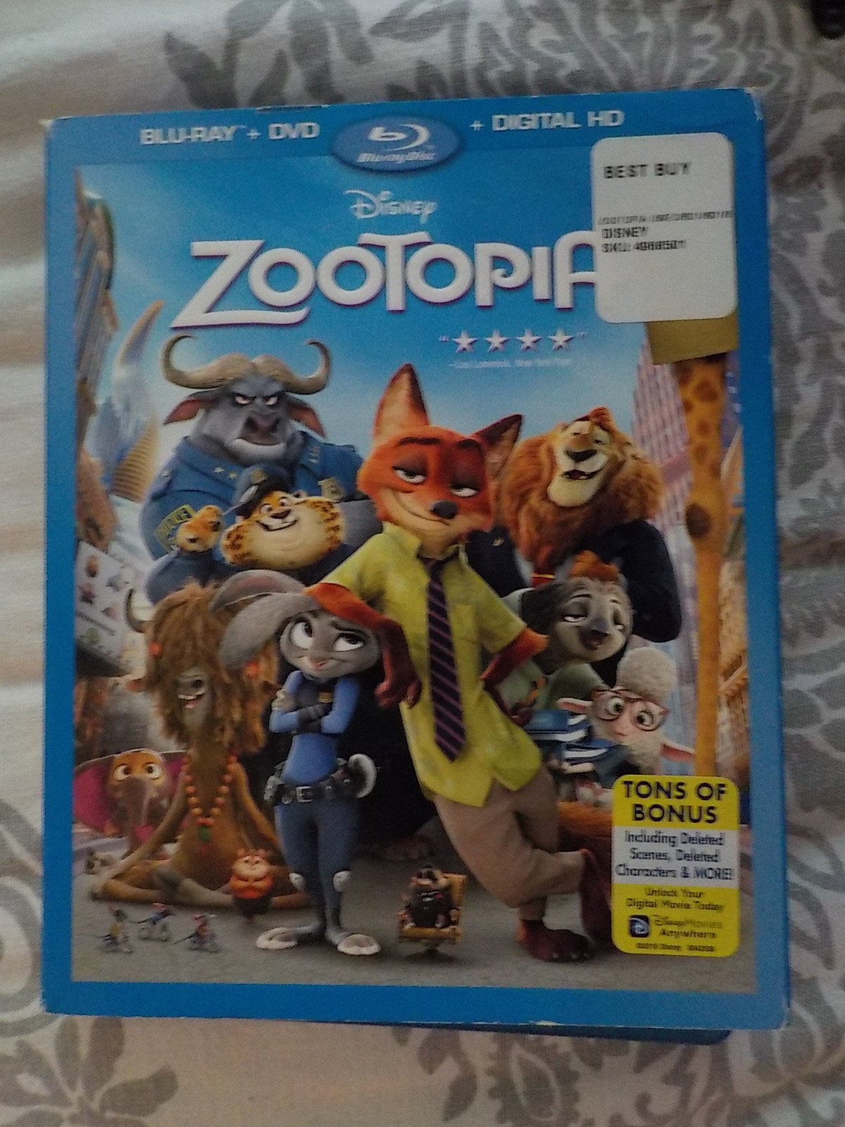  Zootopia [Region 1] [Blu-ray] : Movies & TV