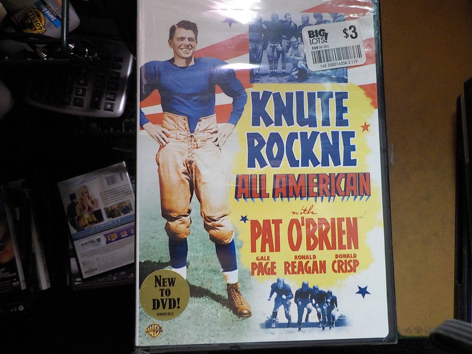 ronald reagan knute rockne