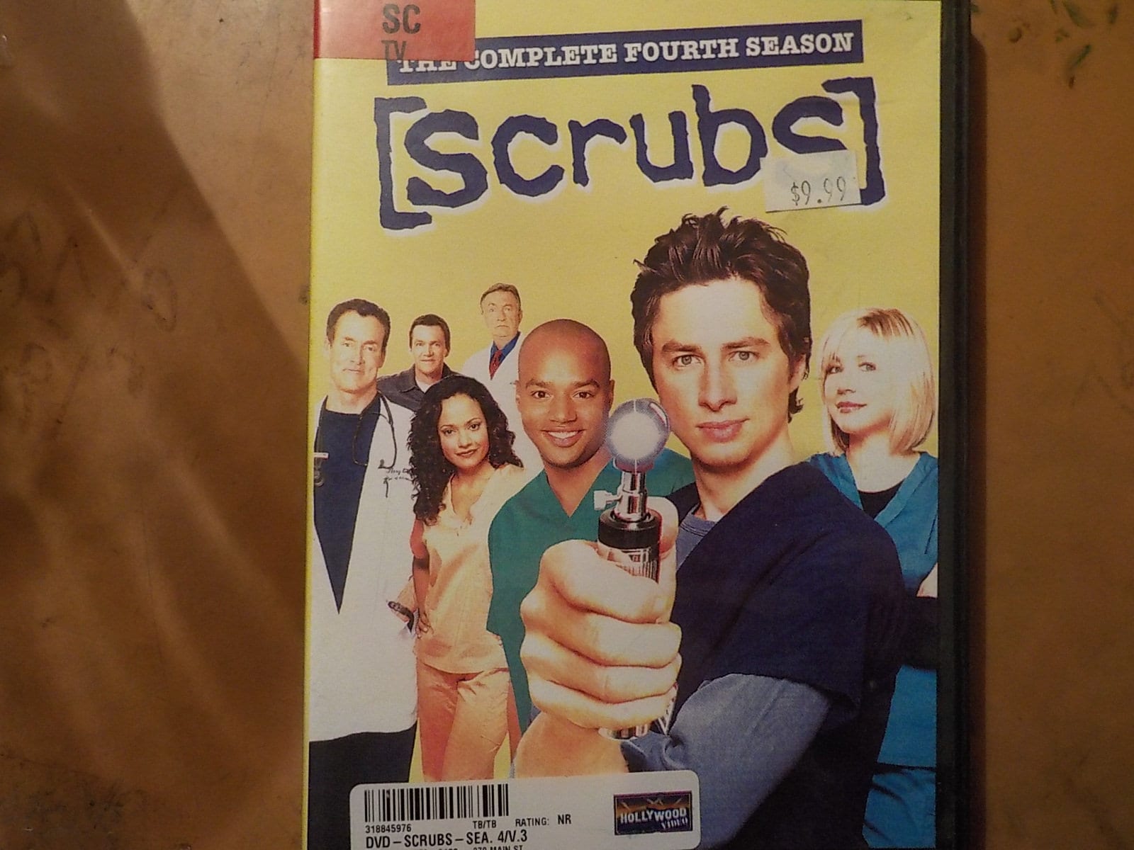 Scrubs The Complete Fourth Season Classic DVD Tv Show Rated PG Free Usa