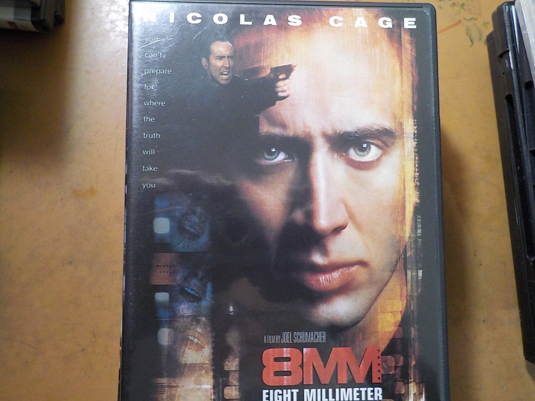 8 MM Eight Millimeter Nicolas Cage Classic DVD Movie Rated R Free USA ...