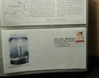 Millennium Stamps From Around The World United States Millennium Baby