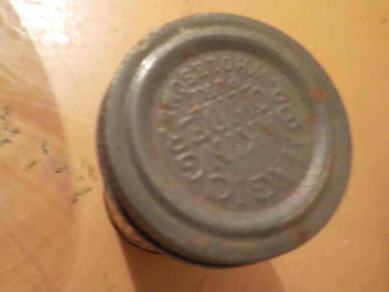 Vintage Magic Baking Powder Advertising Tin Can Full Free USA Shipping