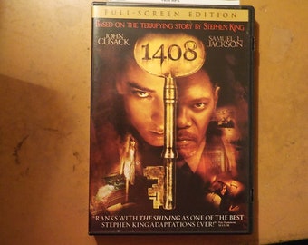 1408 John Cusack Classic DVD Movie Rated PG-13 Free USA Shipping
