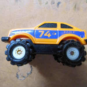 Vintage Schaper Stomper Orange AMC EAGLE McDonald's Happy Meal Toy 4x4 74 Car Free USA Shipping image 1