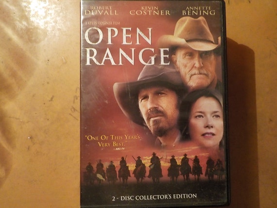 Open Range Robert Duvall Western Classic DVD Movie Show Rated R