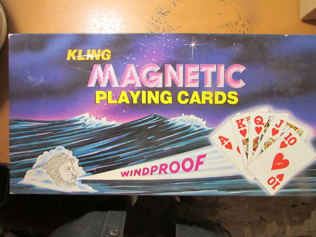 Vintage Kling Playing Cards Card Game Boardgame 55 Etsy