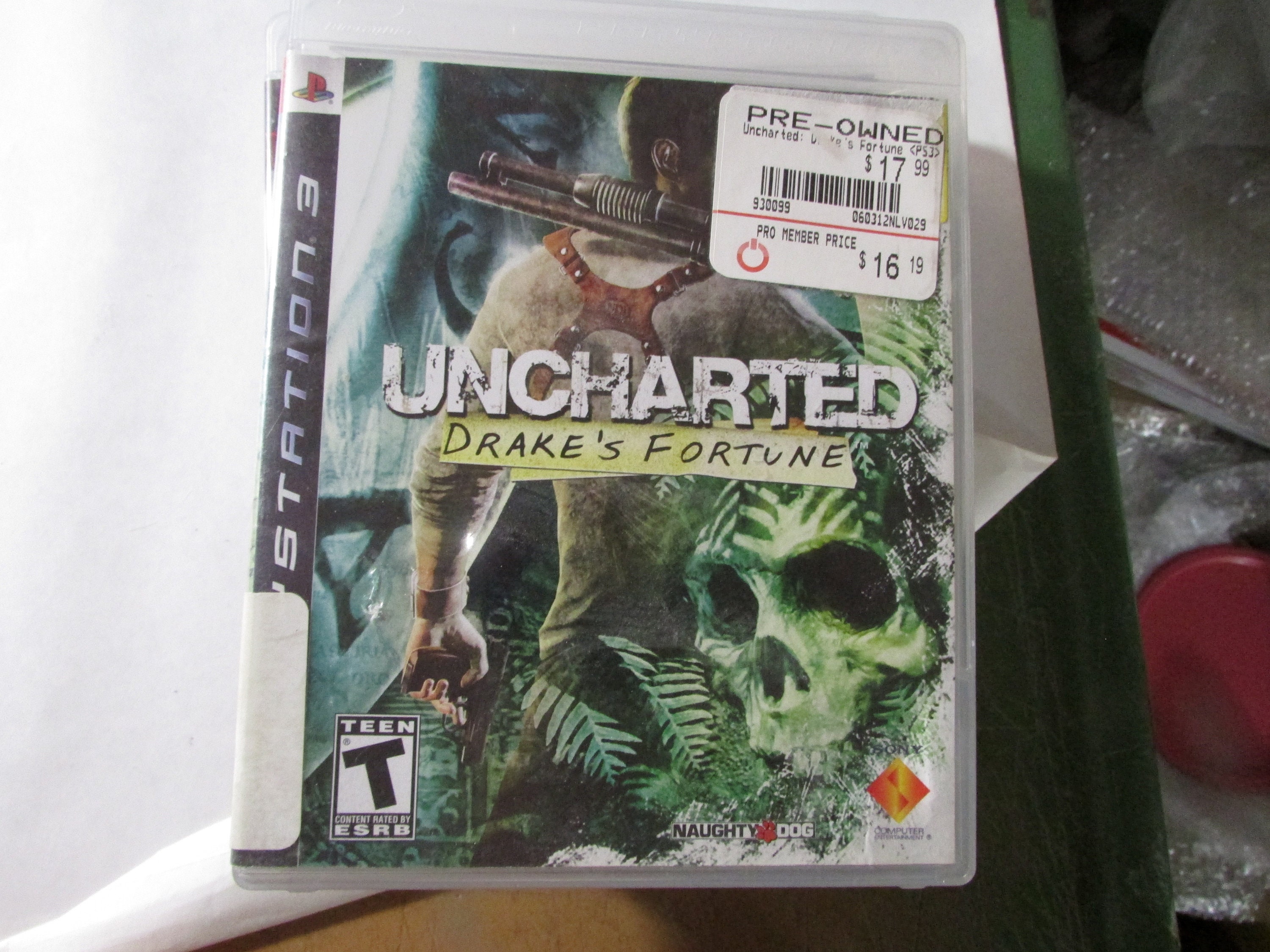 Uncharted: Drake's Fortune Greatest Hits PlayStation 3 98103 - Best Buy