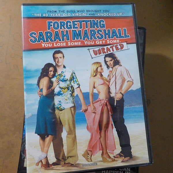 Forgetting Sarah Marshall Jason Segel Classic DVD Movie Rated R Free USA Shipping