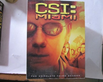 CSI Miami The Complete Third Season Classic Dvd Movie Rated NR Free USA Shipping