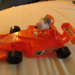 Snoopy Race Car - Etsy