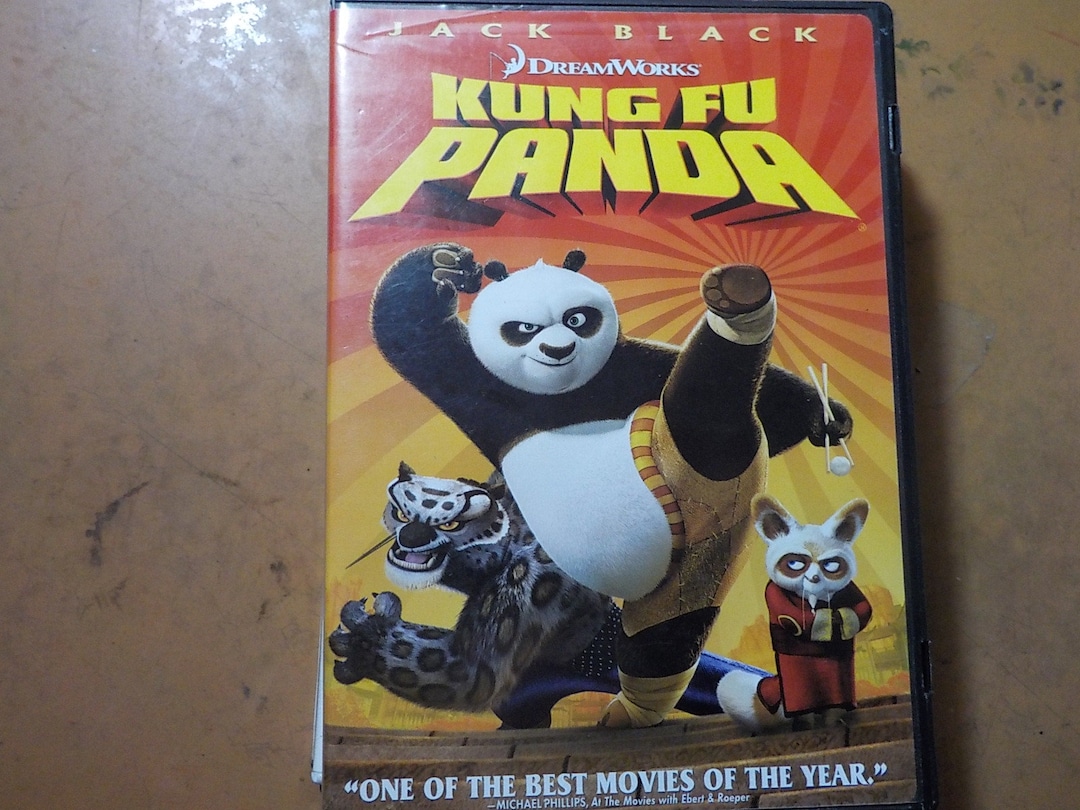 Kung Fu Panda Jack Black Classic DVD Movie Rated PG Free USA ..., حجم الصورة 1080x810