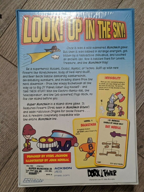 Super Munchkin Card Game Steve Jackson Complete Free USA Shipping