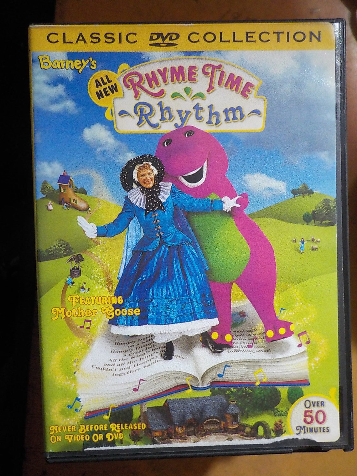 Barney s Rhyme Time Rhythm Classic DVD Movie Rated G Free Etsy barney-s-rhyme-time-rhythm-classic-dvd-movie-rated-g-free-etsy