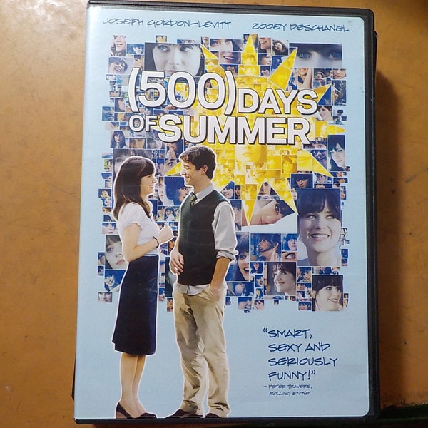 500 Days Of Summer Joseph Gordon Levitt Classic DVD Movie Rated PG-13 Free USA Shipping