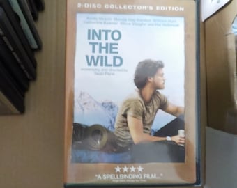 Into The Wild Emile Hirsch Classic DVD Movie Show Rated R Free USA Shipping