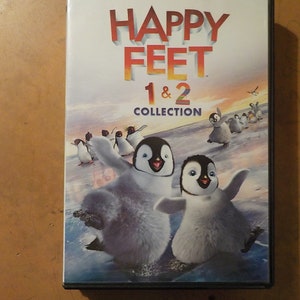 Happy Feet 1 & 2 Collection DVD Movie Rated PG Free USA Shipping