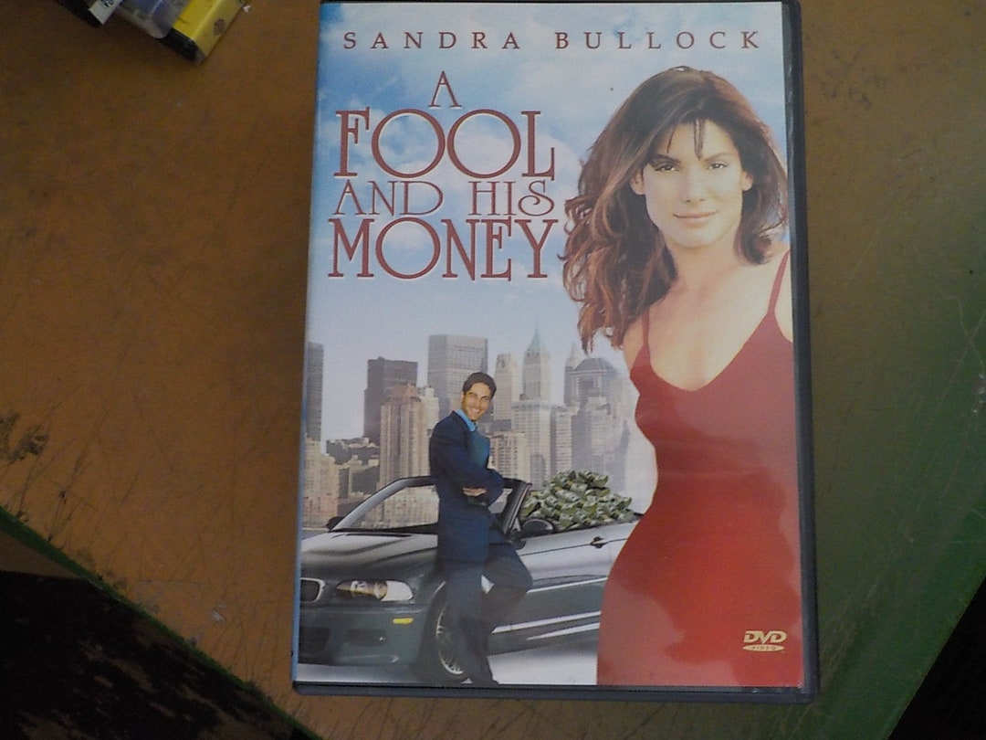 A Fool and His Money Sandra Bullock Classic DVD Movie Show Rated R Free