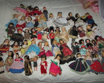 Over 50 Vintage Old Dolls Creepy 1950'S 1960'S 1970'S Clearance Sale Money Maker Free USA Shipping