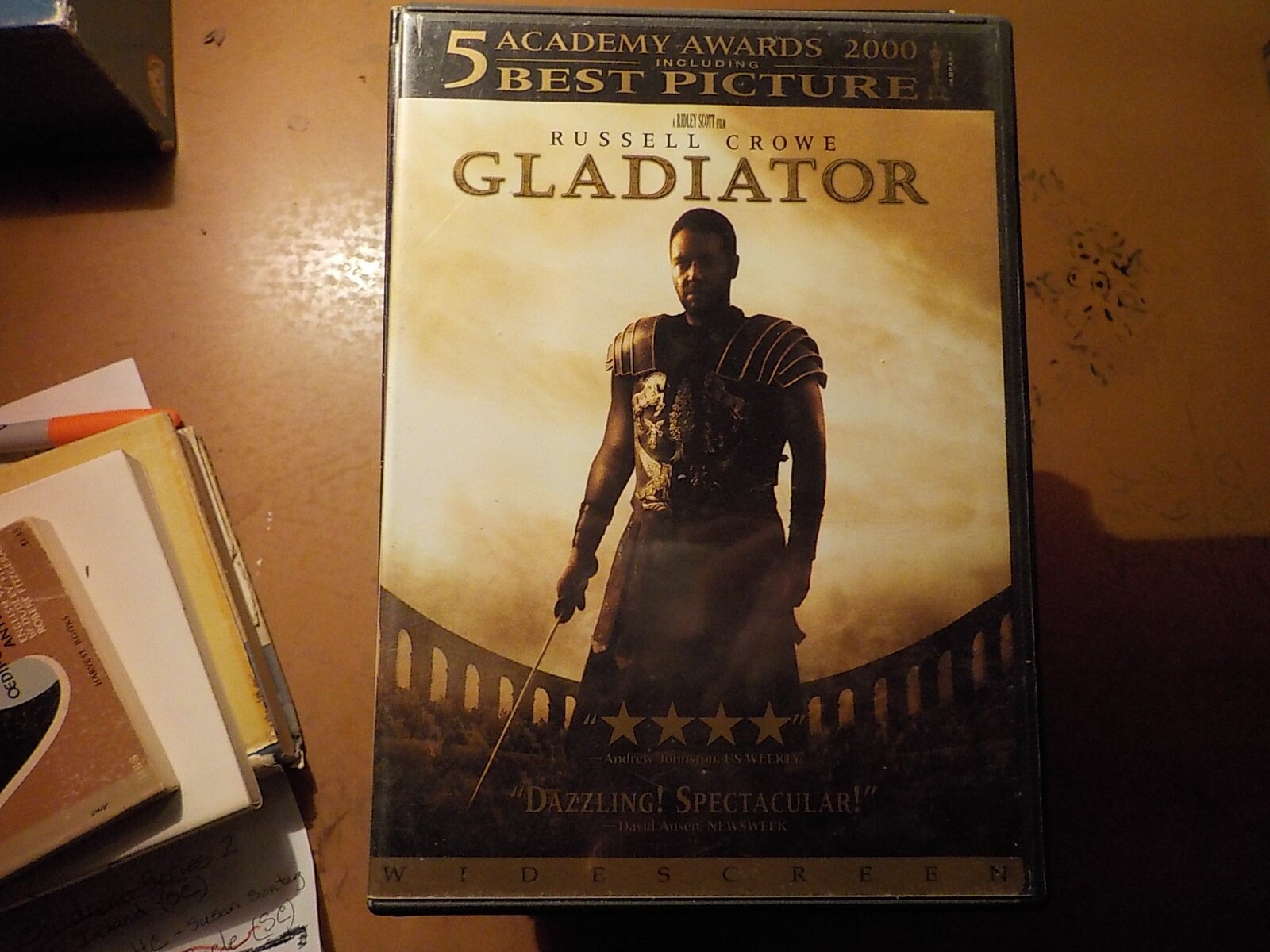 Gladiator Russell Crowe Classic DVD Movie Rated R Free USA - Etsy