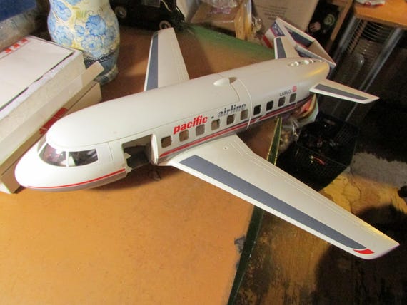Playmobil 4310 Pacific Airlines Cargo Air Plane No People With Seats Free USA Shipping Etsy