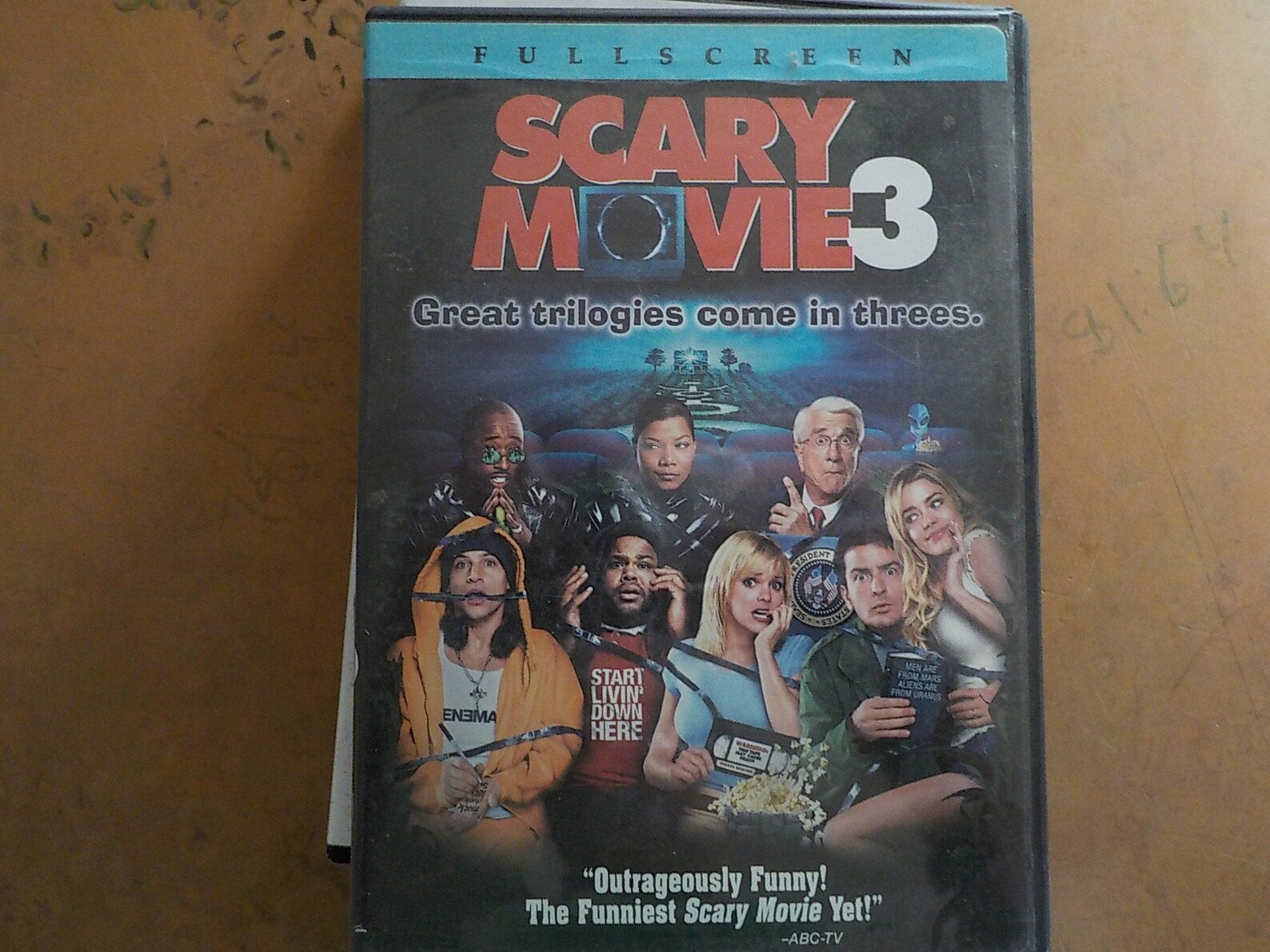scary-movie-3-charlie-sheen-dvd-movie-rated-pg13-free-usa-etsy