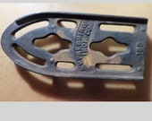 Vintage NY Pressing Iron Co 155 Cast Iron Stand Free USA Shipping