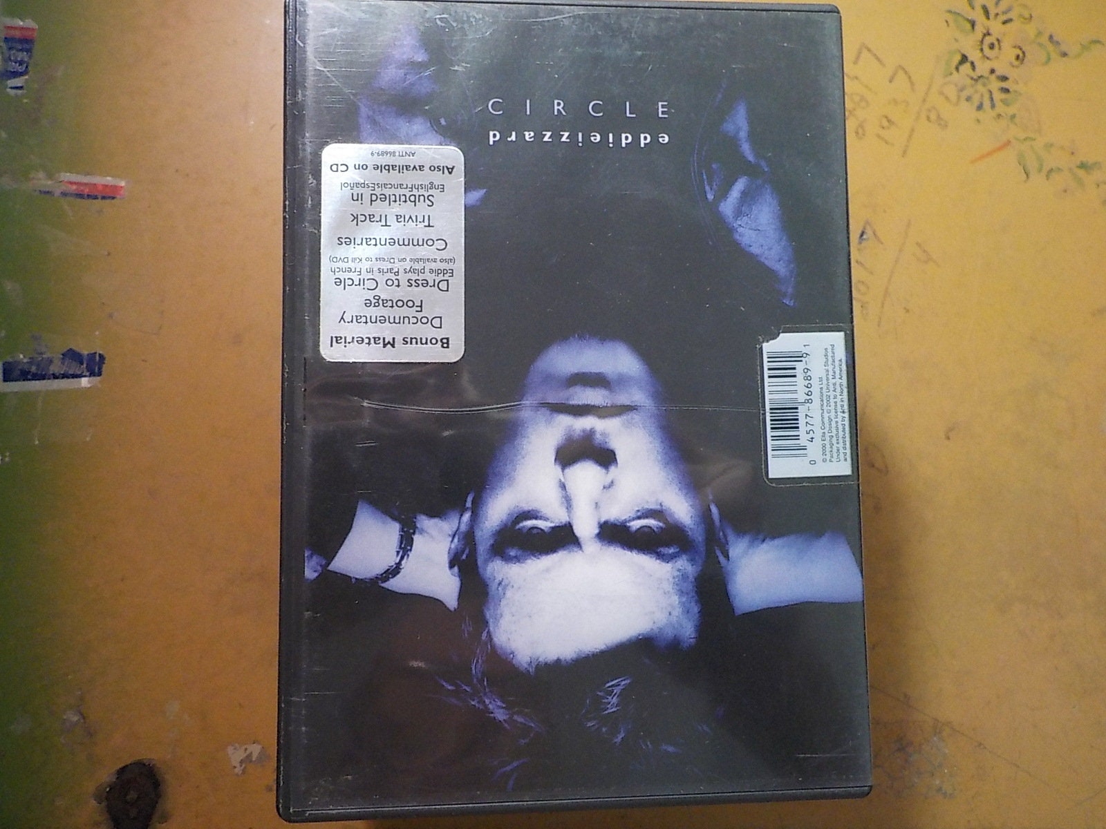 Eddieizzard Circle Classic DVD Movie Rated NR Free USA Shipping