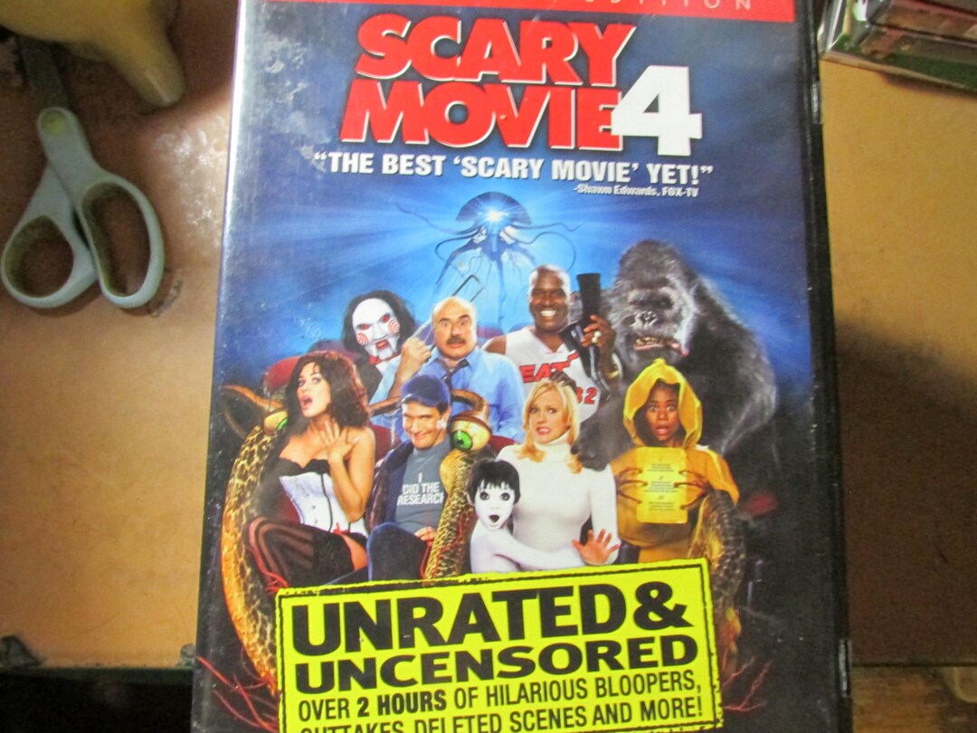 Rated R Scary Scary Movie 4 DVD Movie Rated R Free USA Shipping - Etsy