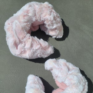 Winter rose,pink,ice skate soakers