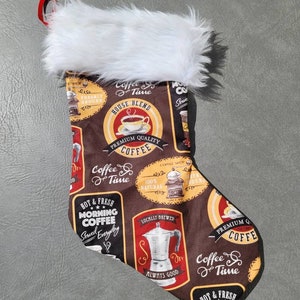 Home Decor Firefighter Fully Lined Faux Fur Trimmed 17 Inch Christmas Stocking Ornaments Accents